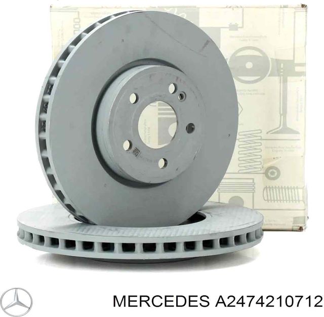 Тормозной диск Mercedes-Benz. Артикул A2474210712