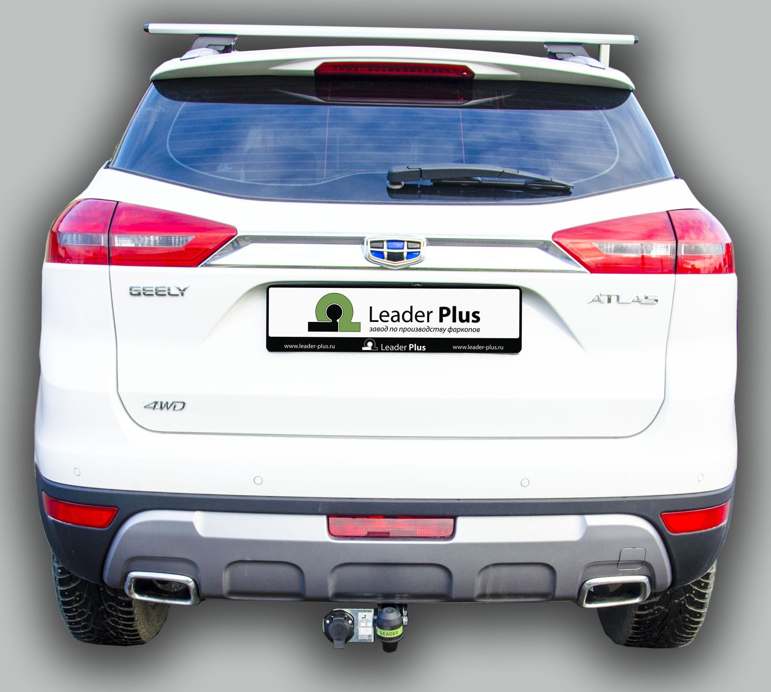 Фаркоп Лидер-Плюс для Geely Atlas 2016-2026. Артикул G204-A