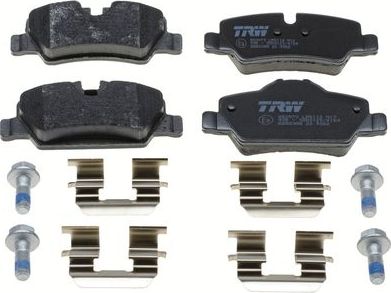 Тормозные колодки TRW задние для MINI Hatch III (F55/F56) 2013-2026. Артикул GDB2088