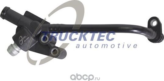 Патрубок радиатора (системы охлаждения) Trucktec Automotive. Артикул 02.19.466