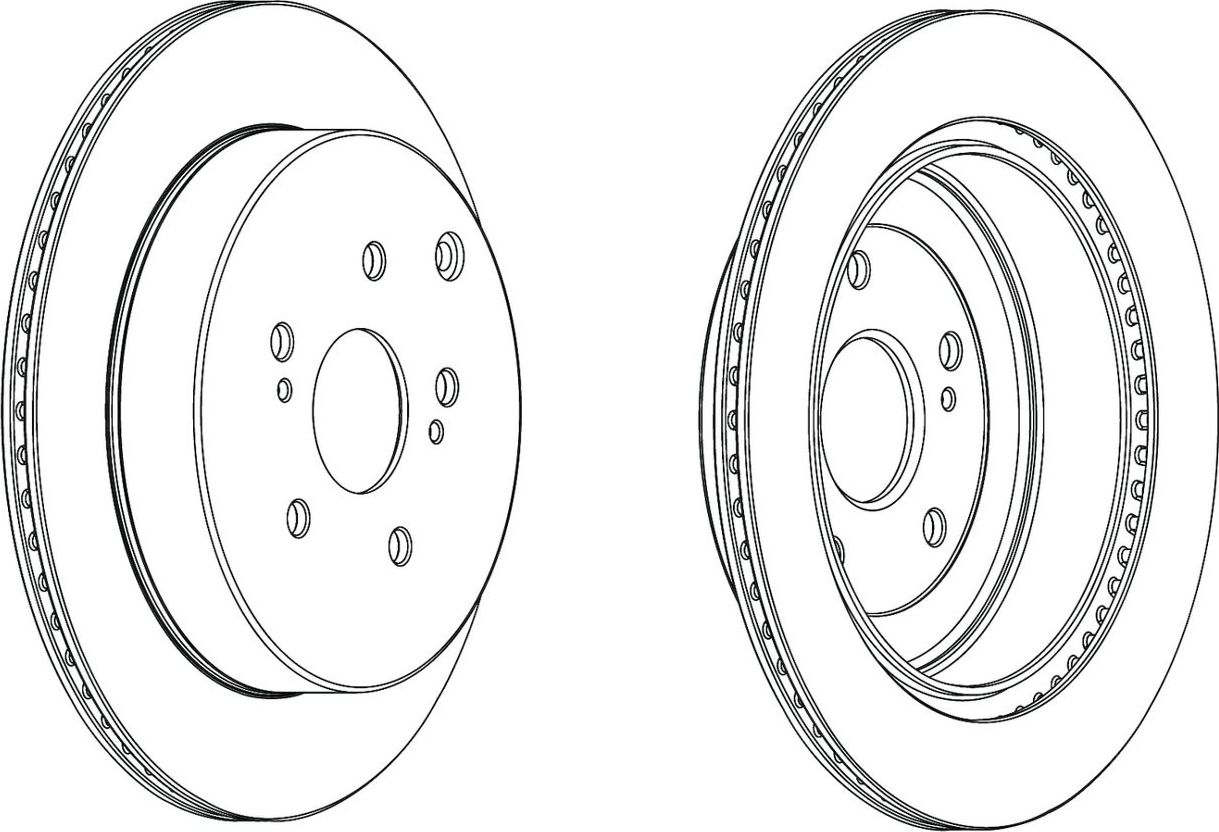 Тормозной диск Ferodo Premier. Артикул DDF2072C