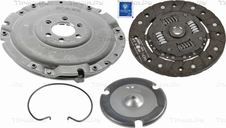 Сцепление (комплект) SACHS для Volkswagen Golf I 1980-1983. Артикул 3000 160 002