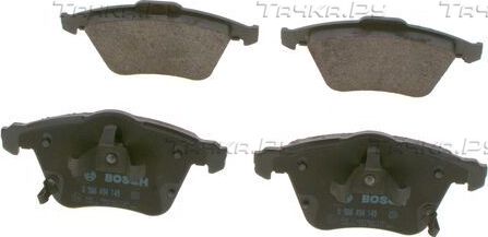 Тормозные колодки Bosch (Low-Metallic) передние для Mazda 6 I (GG) 2005-2007. Артикул 0 986 494 149