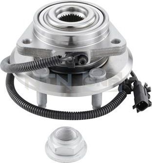 Ступичный подшипник (комплект) NTN / SNR передний для Jeep Liberty KK 2008-2010. Артикул R186.34