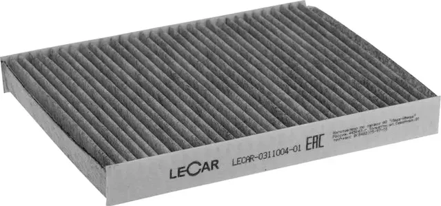 Фильтр салона УАЗ-Patriot до 04.2012 угольный LECAR Lecar. Артикул LECAR031100401