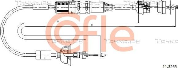 Трос сцепления Cofle для Peugeot 405 1992-1997. Артикул 11.3265