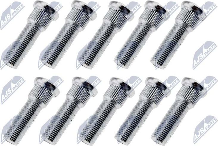 Шпилька колеса (болт ступицы) NTY для Nissan Leaf II (ZE1) 2019-2026. Артикул KSP-NS-003