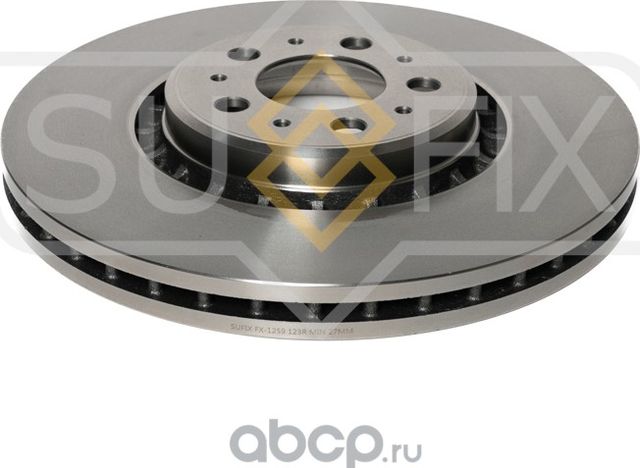 Диск тормозной передний (336x30) (Sufix). Артикул FX1259