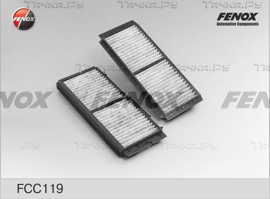 Салонный фильтр Fenox для Mazda 3 II (BL) 2008-2014. Артикул FCC119