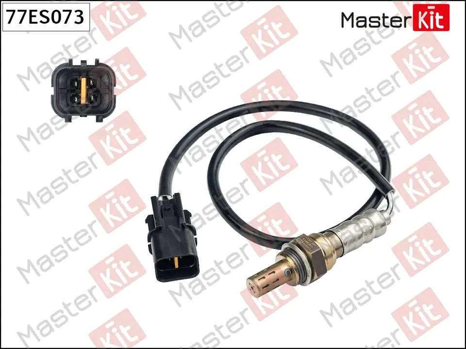 Лямбда-зонд Hyundai Santa Fe (00-) 2.0i/2.4i MT/Sonata 2.0i (01-) после кат. (Master KIT). Артикул 77ES073