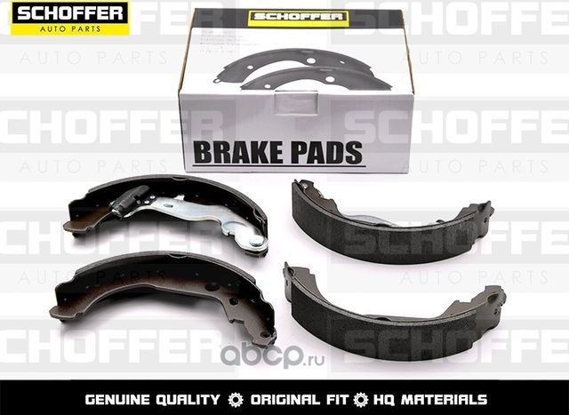 Колодки тормозные задние RENAULT DUSTER 10-NISSAN (Schoffer). Артикул SHF23011