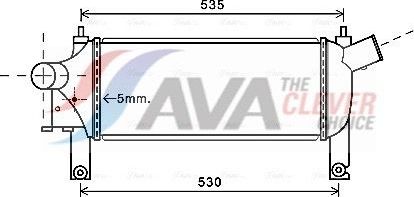 Интеркулер AVA. Артикул DNA4339