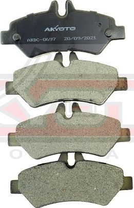Тормозные колодки Akyoto Packing AKYOTO. Артикул AKDC-0697