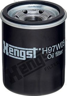 Масляный фильтр Hengst для Honda CR-X III 1992-1998. Артикул H97W05