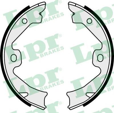 Тормозные колодки (стояночная тормозная система) LPR. Артикул 08140