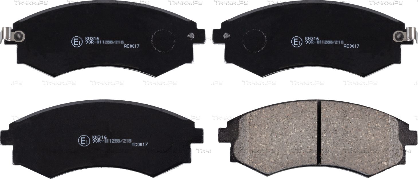 Тормозные колодки Blue Print передние для Hyundai Matrix I 2001-2002. Артикул ADG04233