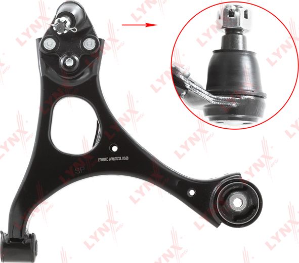 Поперечный рычаг передней подвески LYNXauto. Артикул C5733L