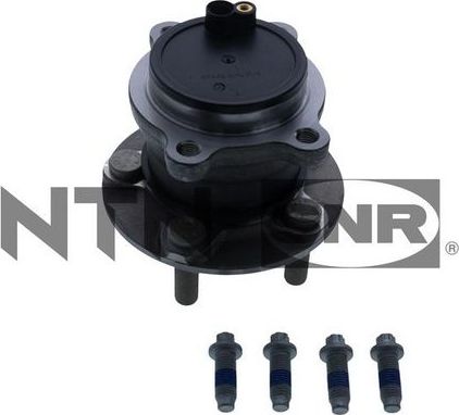Ступица колеса с интегрированным подшипником NTN / SNR задняя правая/левая для Ford Transit Connect II 2013-2026. Артикул R152.111