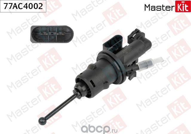 Цилиндр сцепл.глав.AUDI A3 II/SKODA/VW GOLF V-VI/CADDY III 1.2-3.2 03- (Master KIT). Артикул 77AC4002