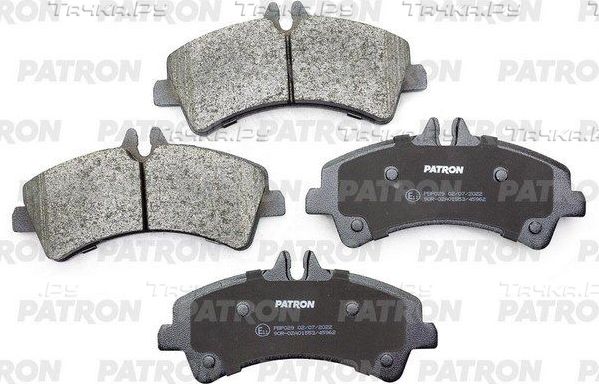 Тормозные колодки Patron. Артикул PBP029