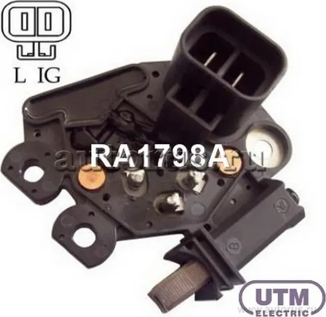 Регулятор генератора (UTM). Артикул RA1798A