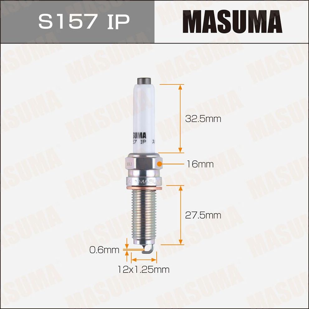 Свеча зажигания MASUMA S157IP. Артикул S157IP