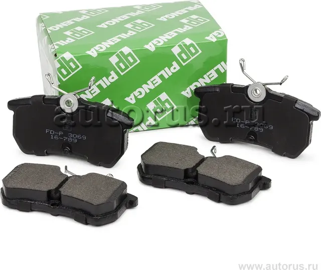 PILENGA Колодки тормозные дисковые задние  FORD FOCUS 1  FIESTA. Артикул fd-p3069
