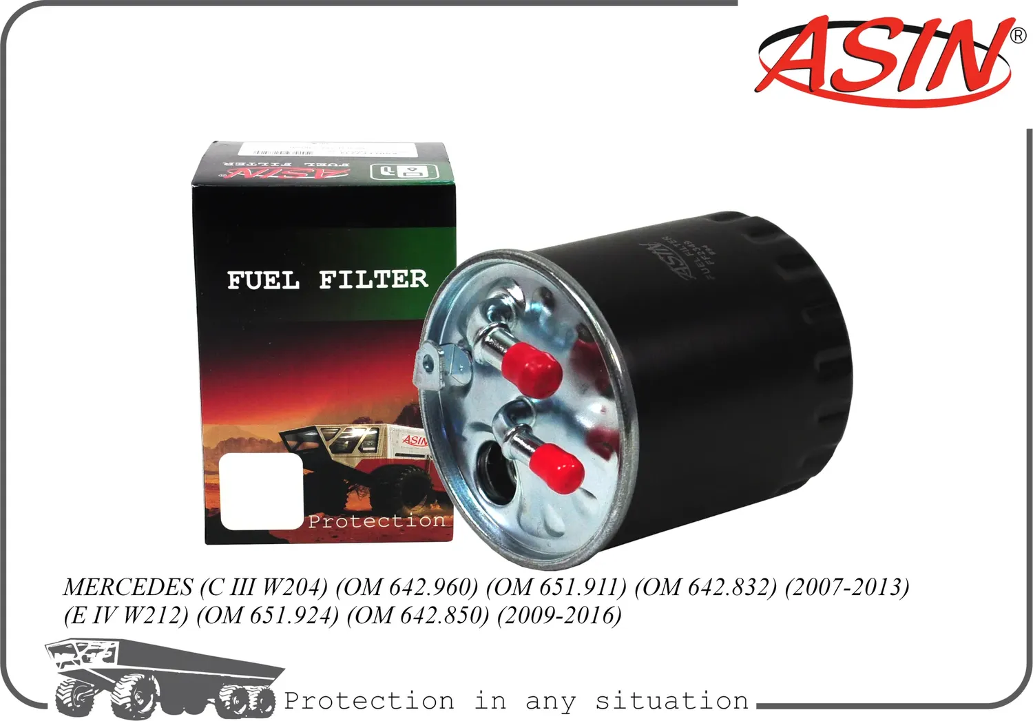 Фильтр топливный (Asin). Артикул ASINFF2349