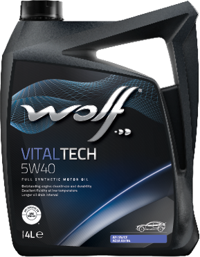 Моторное масло Wolf WOLF VITALTECH 5W40. Артикул 8311192