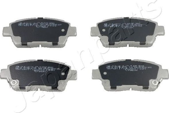 Тормозные колодки Japanparts передние для Toyota Yaris Verso 1999-2005. Артикул PA-203AF