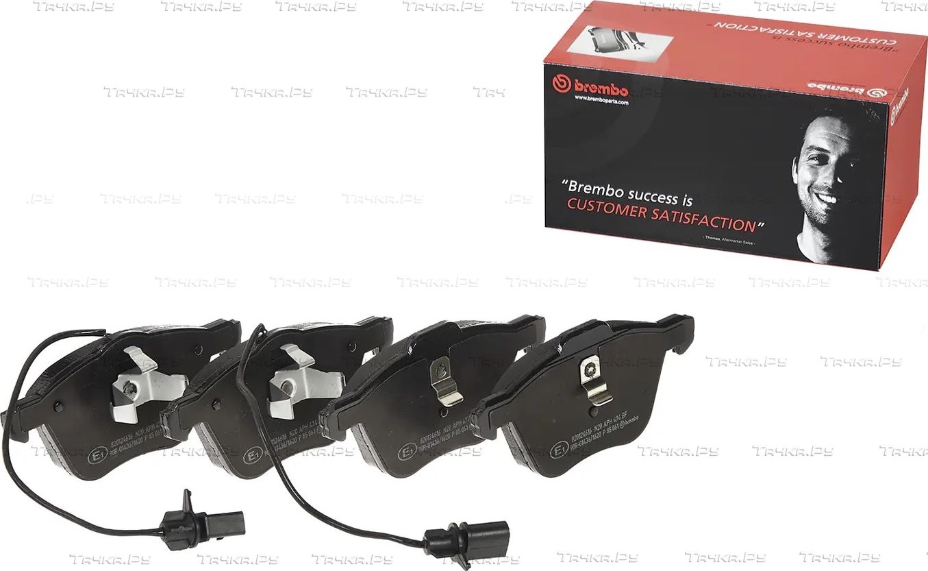 Тормозные колодки Brembo PRIME LINE передние для Ford Galaxy I 2000-2006. Артикул P 85 061