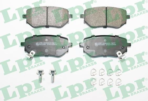Тормозные колодки LPR. Артикул 05P2150