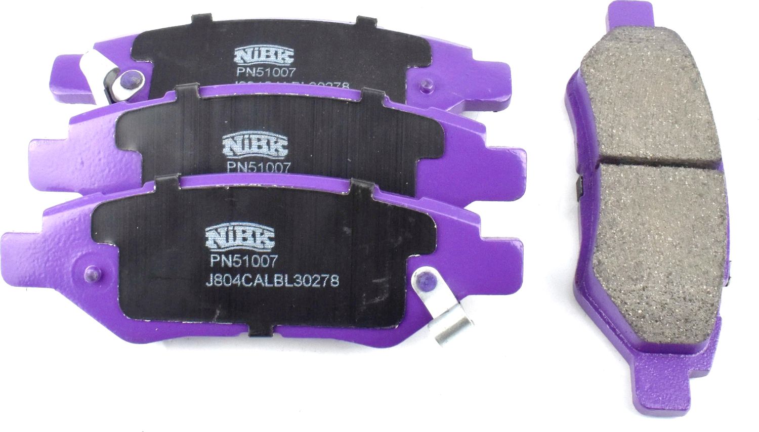 Тормозные колодки NiBK. Артикул PN51007