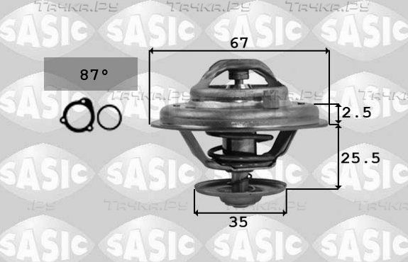 Термостат Sasic для Audi A6 II (C5) 1997-2005. Артикул 9000167