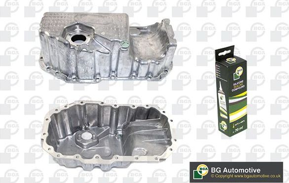 Масляный поддон картера двигателя BGA для Audi A3 II (8P) 2003-2007. Артикул SP0115