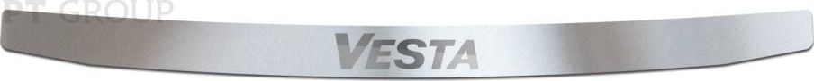 Накладка PT Group на задний бампер (НПС) для Lada Vesta 2015-2026. Артикул LVE221301
