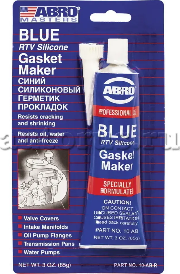 Герметик силиконовый (Abro). Артикул 10-AB-CH-R-S