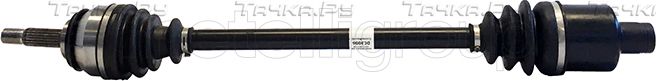 Полуось (привод в сборе, приводной вал) Metelli. Артикул 17-0638