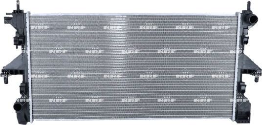 Радиатор охлаждения двигателя NRF (алюминий) для Fiat Ducato III 2006-2026. Артикул 560020
