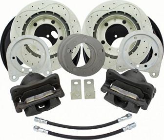 Тормоза дисковые redBTR заднего моста УАЗ (Тимкен / Спайсер). Артикул 550550