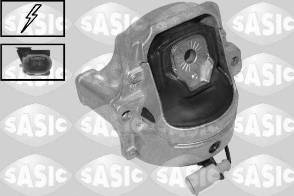 Подушка (опора) двигателя Sasic правая верхняя для Audi Q5 I (8R) 2008-2017. Артикул 2706553