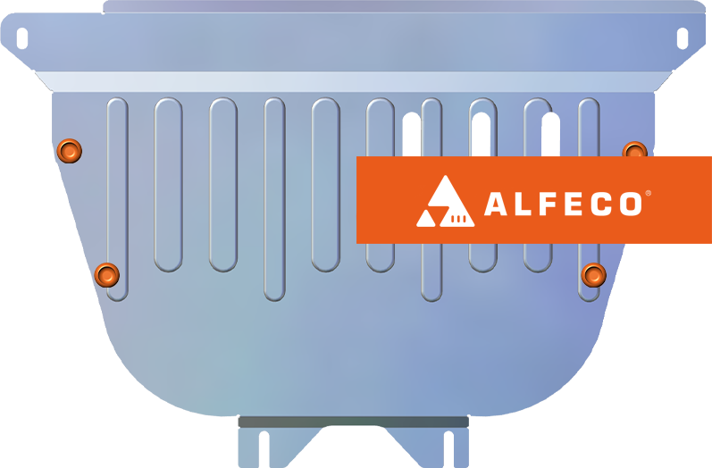 Защита алюминиевая Alfeco (4мм) для картера и КПП Honda Crossroad I 2007-2010. Артикул ALF.09.63 AL4