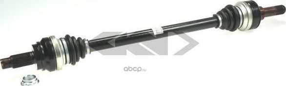 Полуось BMW  5 GRAN TURISMO 3 09-12, 7 09-15 (GKN). Артикул 305986