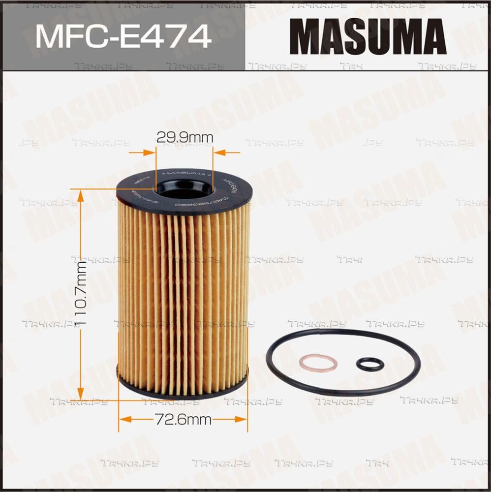 Фильтр масляный Masuma MFC-E474 OE32001 LHD. Артикул MFCE474