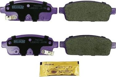 Тормозные колодки NiBK. Артикул PN0392