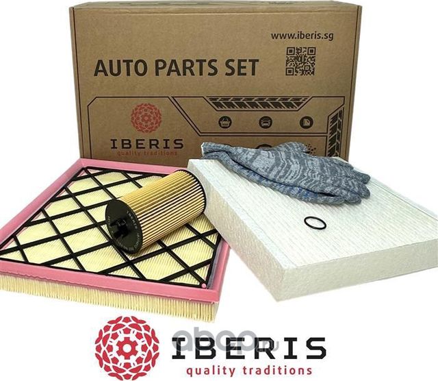 КОМПЛЕКТ ФИЛЬТРОВ CHEVROLET CRUZE (J300) (F16D4) (F18D4) (Z18XER) (Iberis). Артикул IB770025KIT 