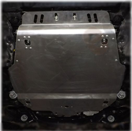 Защита алюминиевая Alfeco для радиатора Toyota Land Cruiser 200 2007-2021. Артикул ALF.12.05al