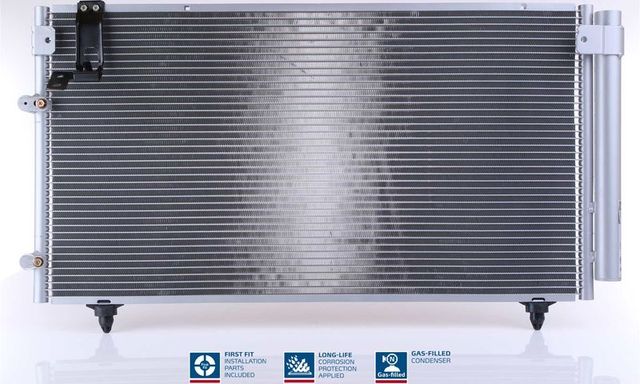 Радиатор кондиционера (конденсатор) Nissens (алюминий) для Toyota Ipsum II (M20) 2001-2009. Артикул 94795