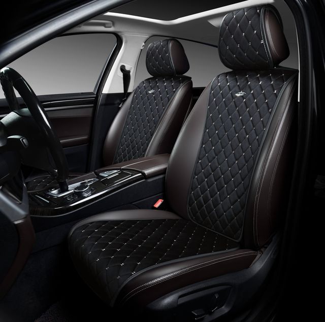 Накидки передние PSV Asterion Pro 2 Front (Черный/ Отстрочка белая), 2 шт.. Артикул 133197