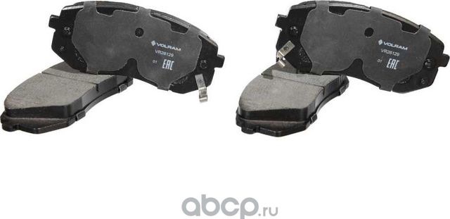 КОЛОДКИ ПЕРЕДНИЕ ДЛЯ А/М HYUNDAI TUCSON (15-) KIA SPORTAGE IV (15-) TC MANDO (Volram). Артикул VR26129